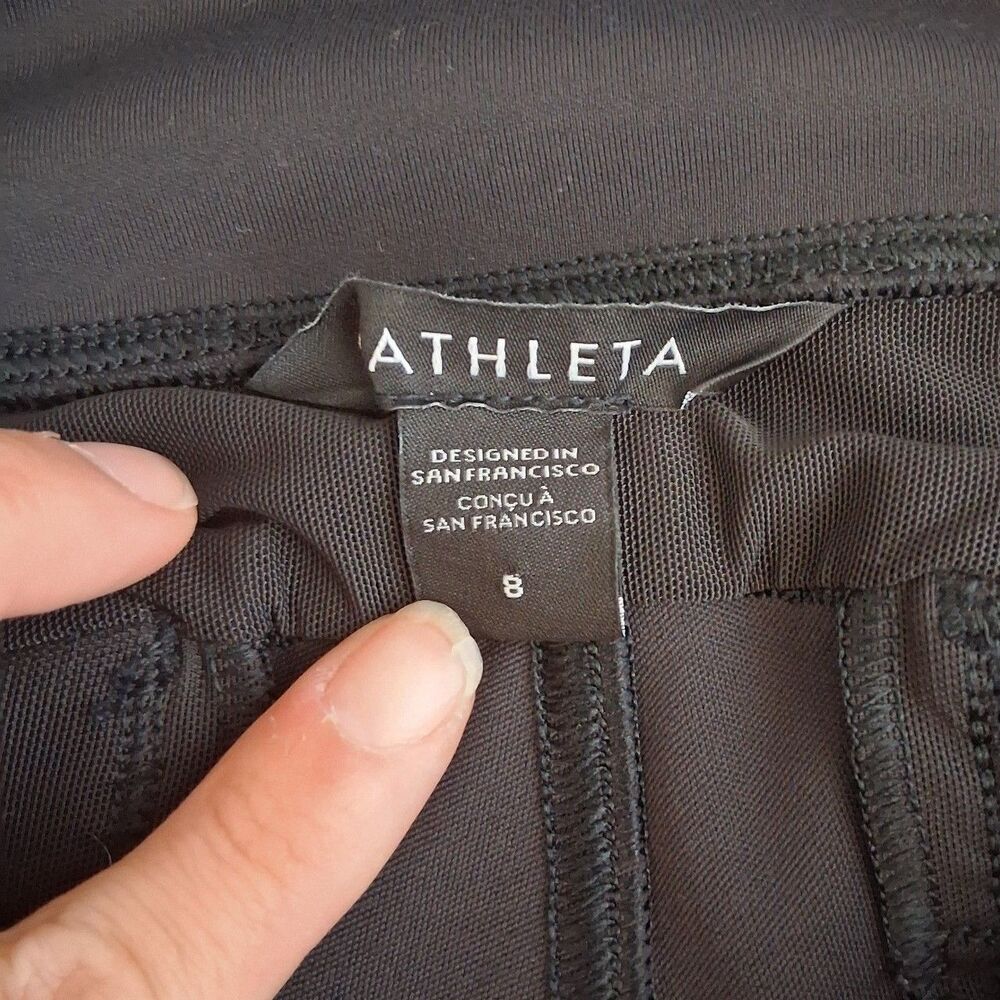 Athleta Headlands Hybrid Cargo II Tights High Rise Hiking Utility Leggings Sz 8 - Picture 10 of 12